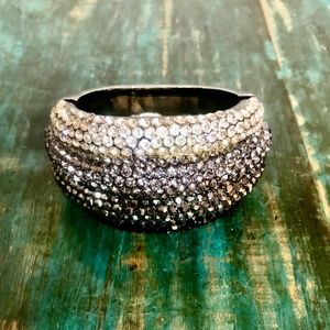 Quattro Shade Diamante Statement Bracelet